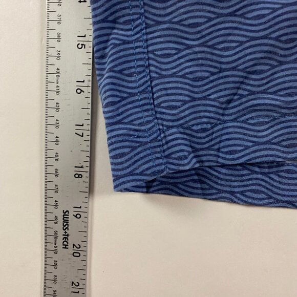 Fair Harbor Bayberry Blue Wave Swim Trunks Men's XL Lined Waves Shorts Suit - Picture 12 of 13